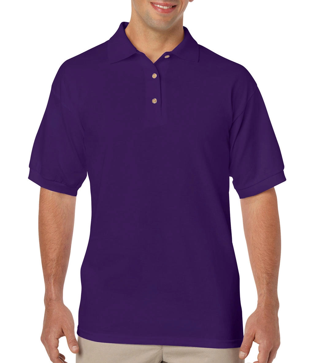 DryBlend Adult Jersey Polo zum Besticken und Bedrucken in der Farbe Purple mit Ihren Logo, Schriftzug oder Motiv.
