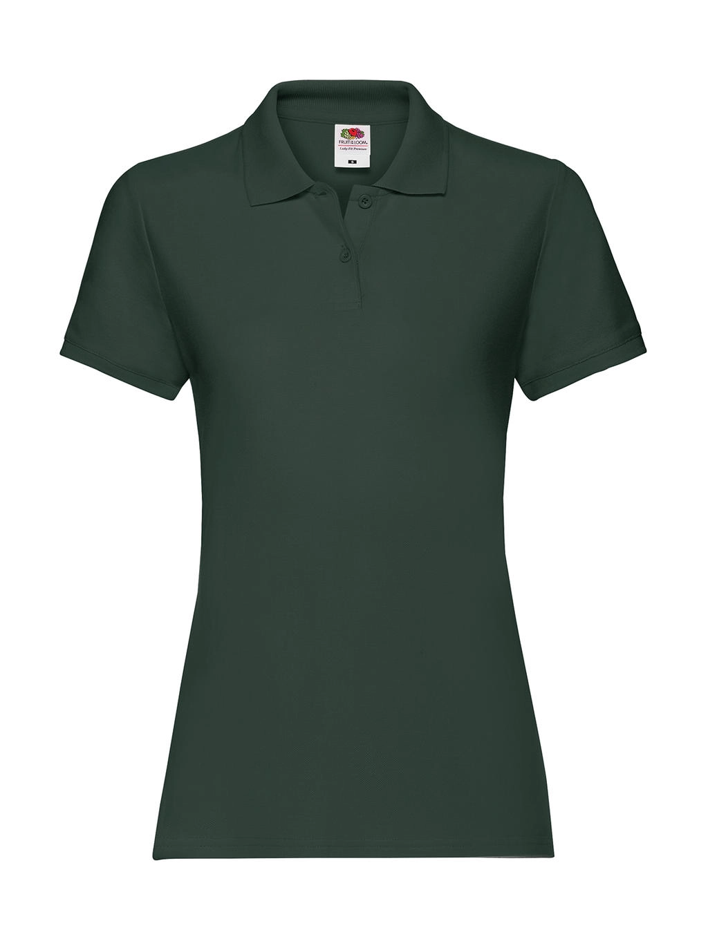 Ladies` Premium Polo zum Besticken und Bedrucken in der Farbe Forest Green mit Ihren Logo, Schriftzug oder Motiv.