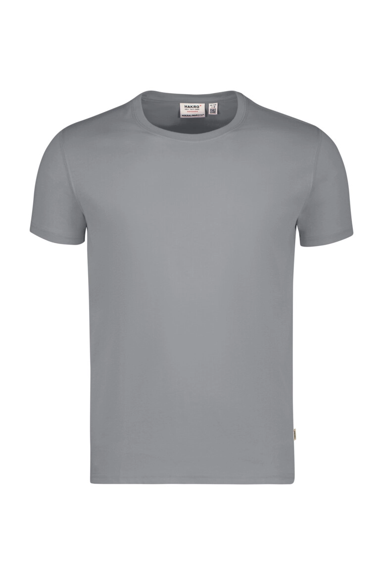 HAKRO T-Shirt MIKRALINAR® ECO zum Besticken und Bedrucken in der Farbe Titan mit Ihren Logo, Schriftzug oder Motiv.