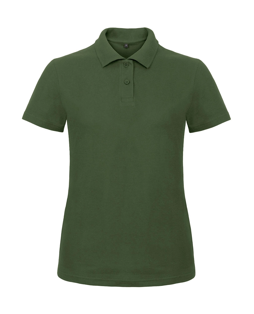 ID.001/women Piqué Polo Shirt zum Besticken und Bedrucken in der Farbe Bottle Green mit Ihren Logo, Schriftzug oder Motiv.