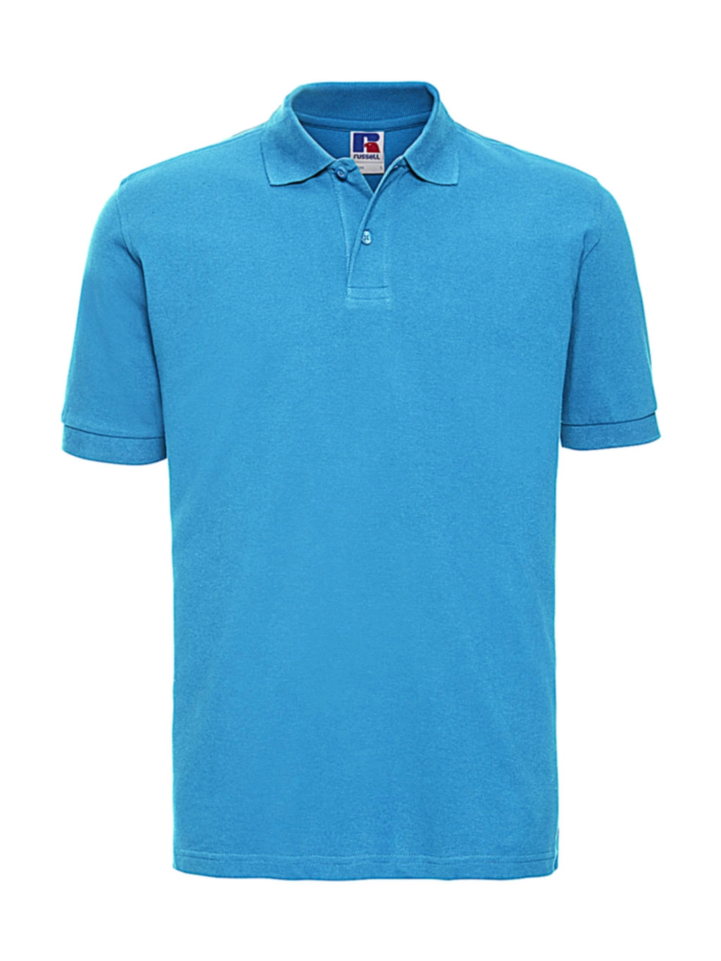 Men`s Classic Cotton Polo zum Besticken und Bedrucken in der Farbe Turquoise mit Ihren Logo, Schriftzug oder Motiv.
