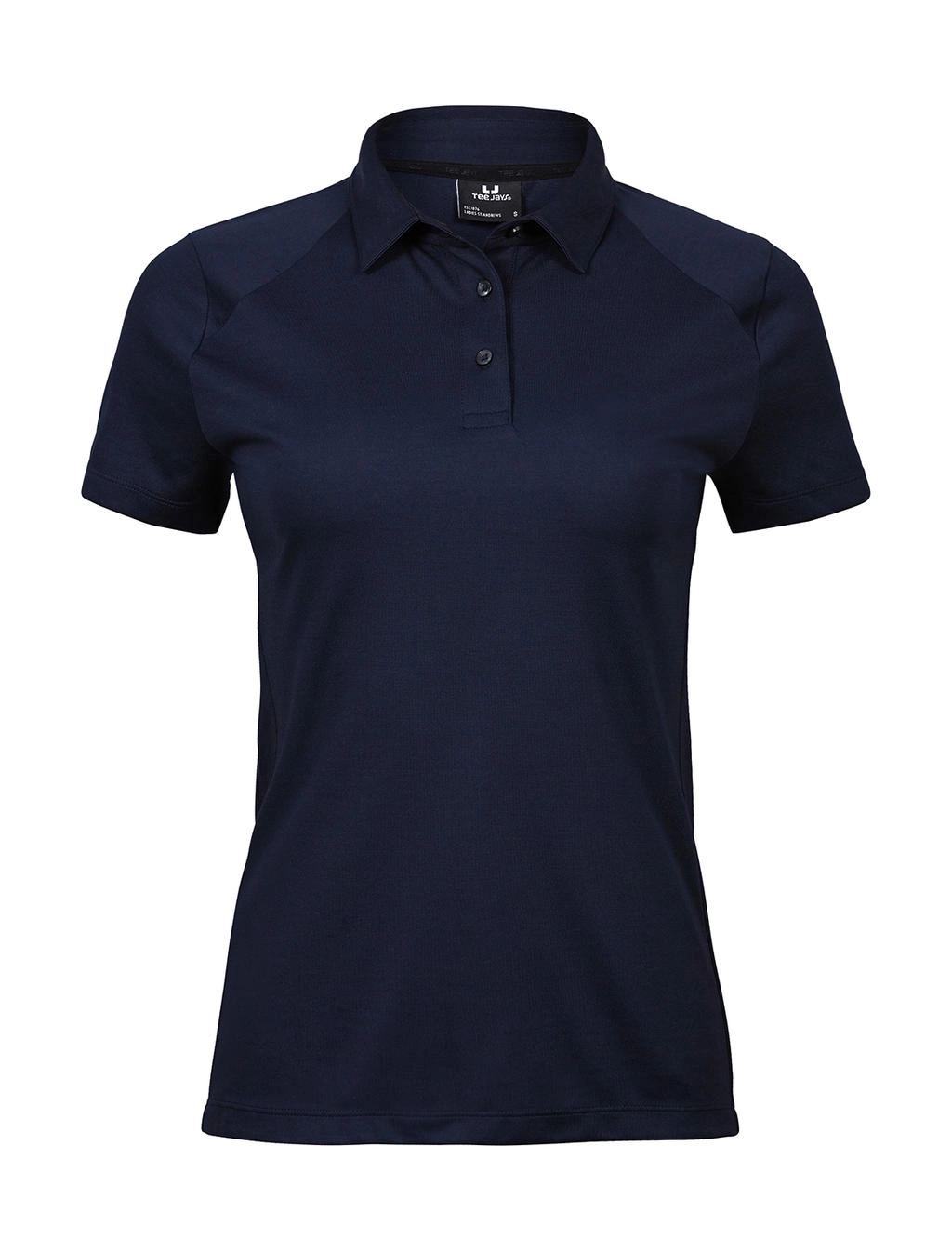 Ladies` Luxury Sport Polo zum Besticken und Bedrucken in der Farbe Navy mit Ihren Logo, Schriftzug oder Motiv.