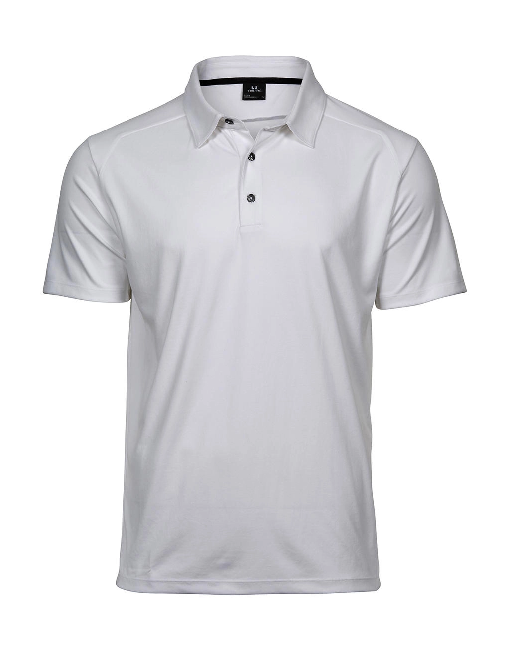 Luxury Sport Polo zum Besticken und Bedrucken in der Farbe White mit Ihren Logo, Schriftzug oder Motiv.