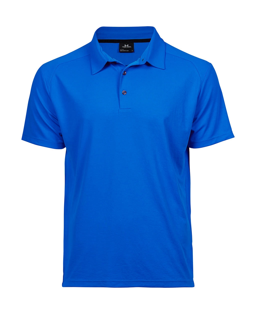 Luxury Sport Polo zum Besticken und Bedrucken in der Farbe Electric Blue mit Ihren Logo, Schriftzug oder Motiv.