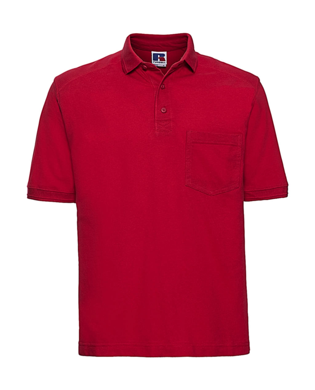 Heavy Duty Workwear Polo zum Besticken und Bedrucken in der Farbe Classic Red mit Ihren Logo, Schriftzug oder Motiv.