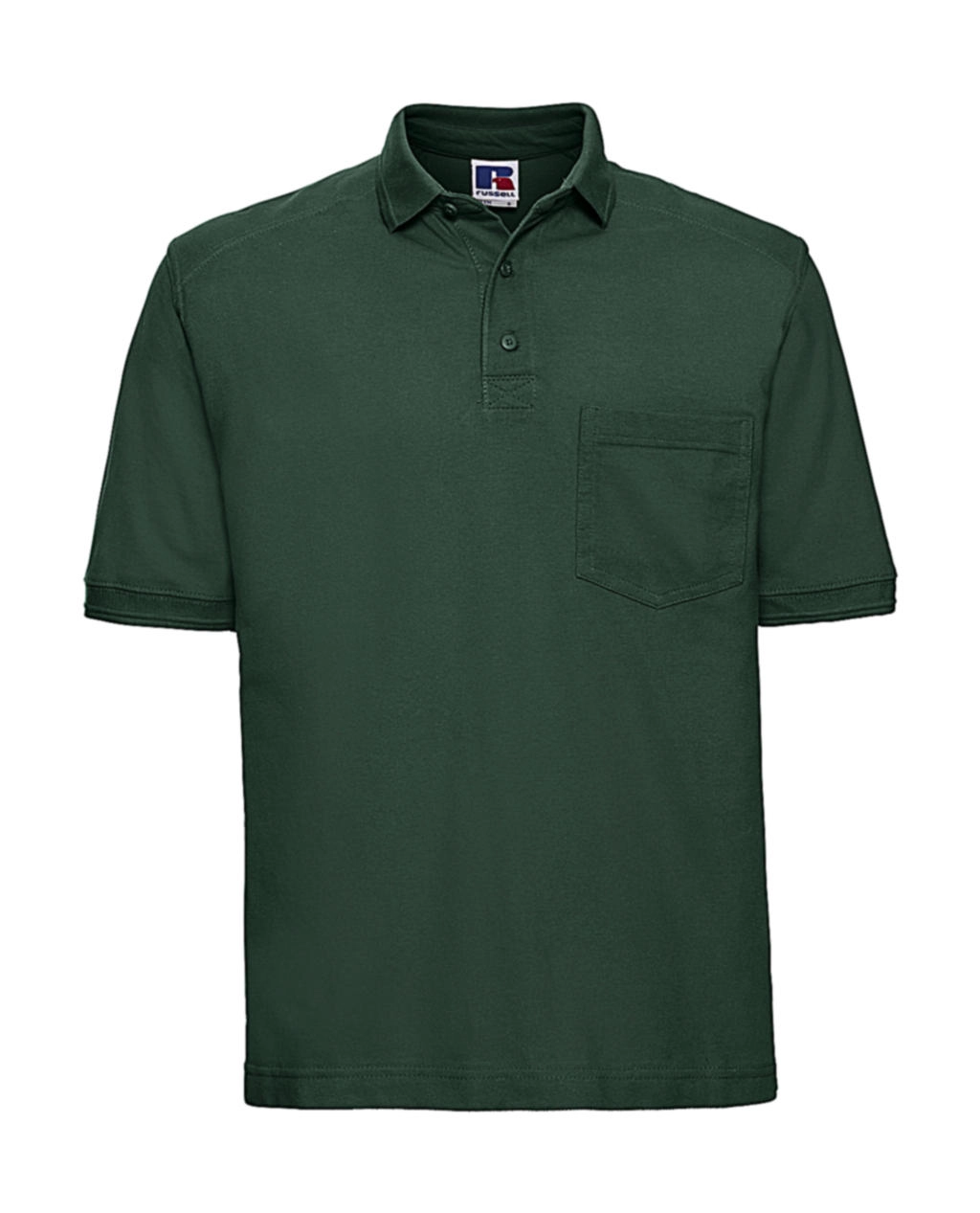 Heavy Duty Workwear Polo zum Besticken und Bedrucken in der Farbe Bottle Green mit Ihren Logo, Schriftzug oder Motiv.