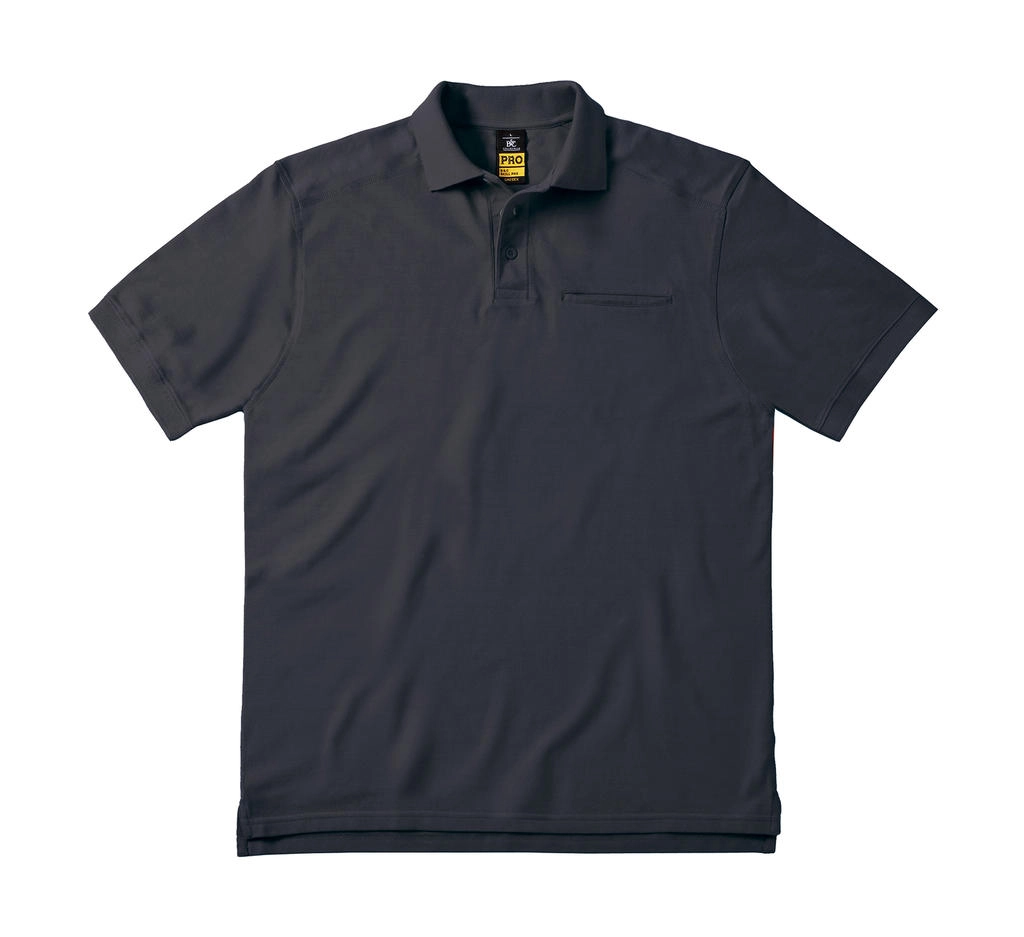 Skill Pro Workwear Pocket Polo zum Besticken und Bedrucken in der Farbe Dark Grey mit Ihren Logo, Schriftzug oder Motiv.