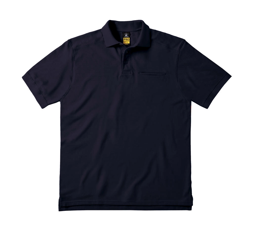 Skill Pro Workwear Pocket Polo zum Besticken und Bedrucken in der Farbe Navy mit Ihren Logo, Schriftzug oder Motiv.