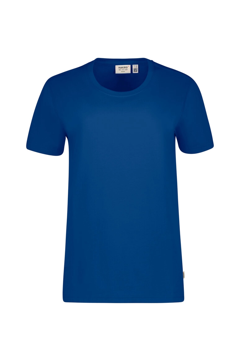 HAKRO T-Shirt Bio-Baumwolle GOTS zum Besticken und Bedrucken in der Farbe Royalblau mit Ihren Logo, Schriftzug oder Motiv.