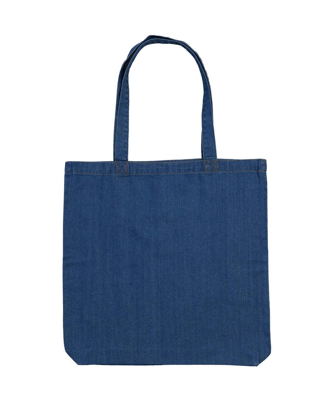 Denim Tote Bag zum Besticken und Bedrucken in der Farbe Denim Blue mit Ihren Logo, Schriftzug oder Motiv.