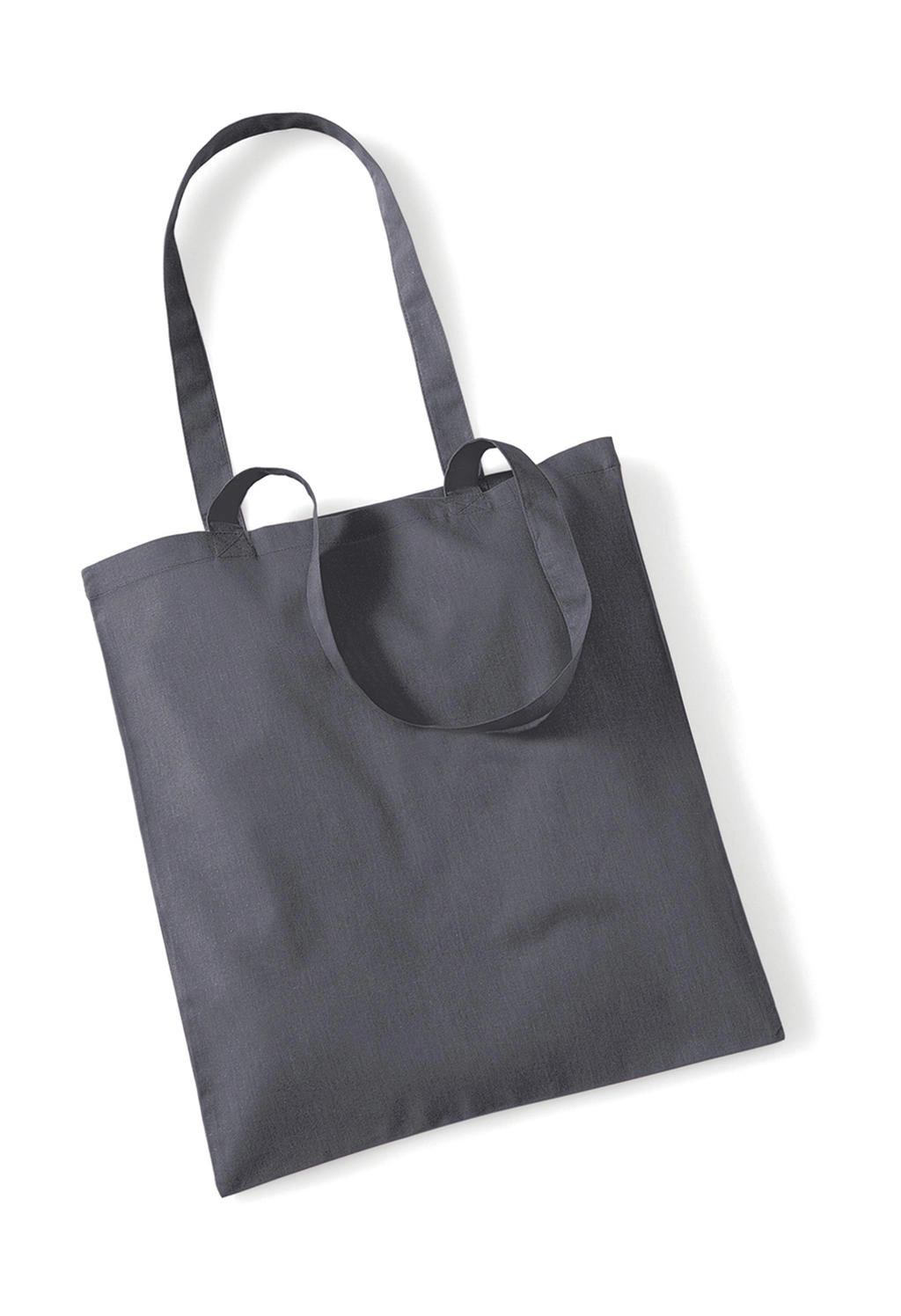 Bag for Life - Long Handles zum Besticken und Bedrucken in der Farbe Graphite mit Ihren Logo, Schriftzug oder Motiv.
