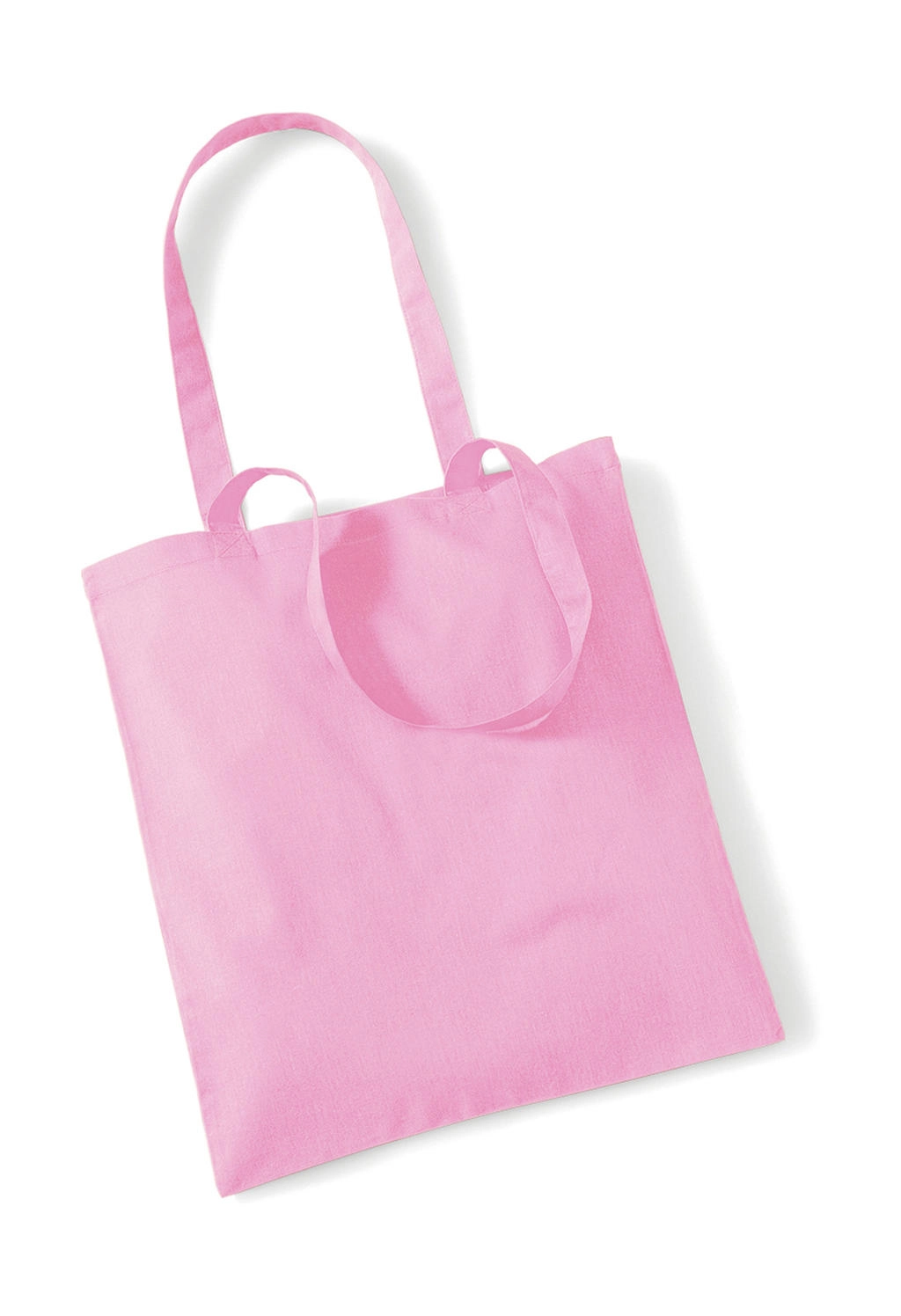 Bag for Life - Long Handles zum Besticken und Bedrucken in der Farbe Classic Pink mit Ihren Logo, Schriftzug oder Motiv.