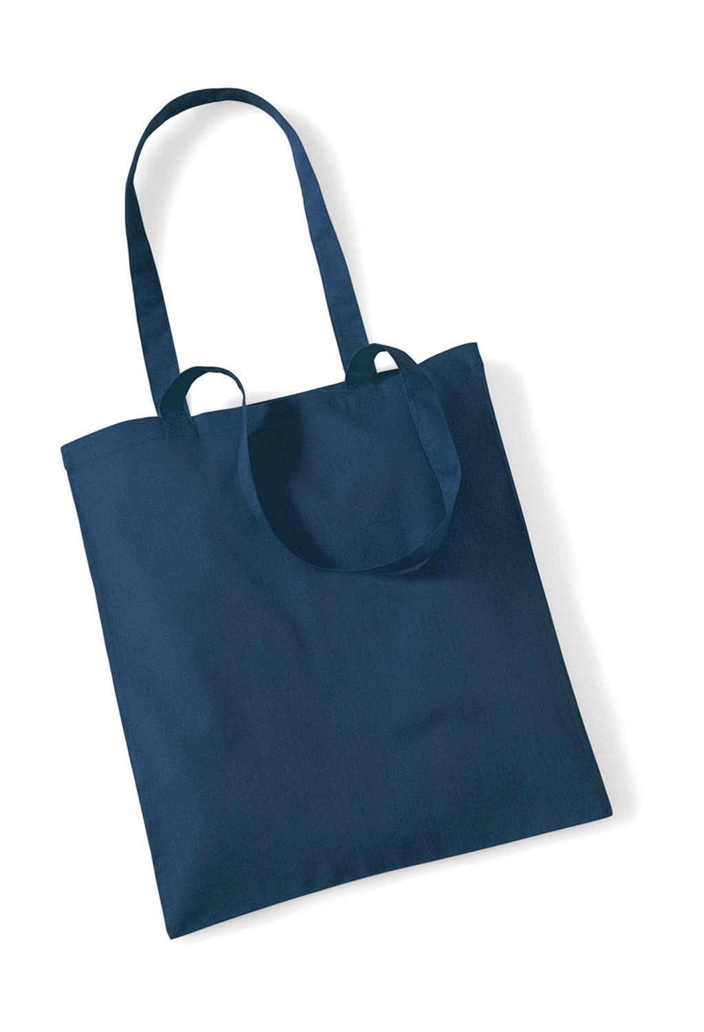 Bag for Life - Long Handles zum Besticken und Bedrucken in der Farbe Petrol mit Ihren Logo, Schriftzug oder Motiv.