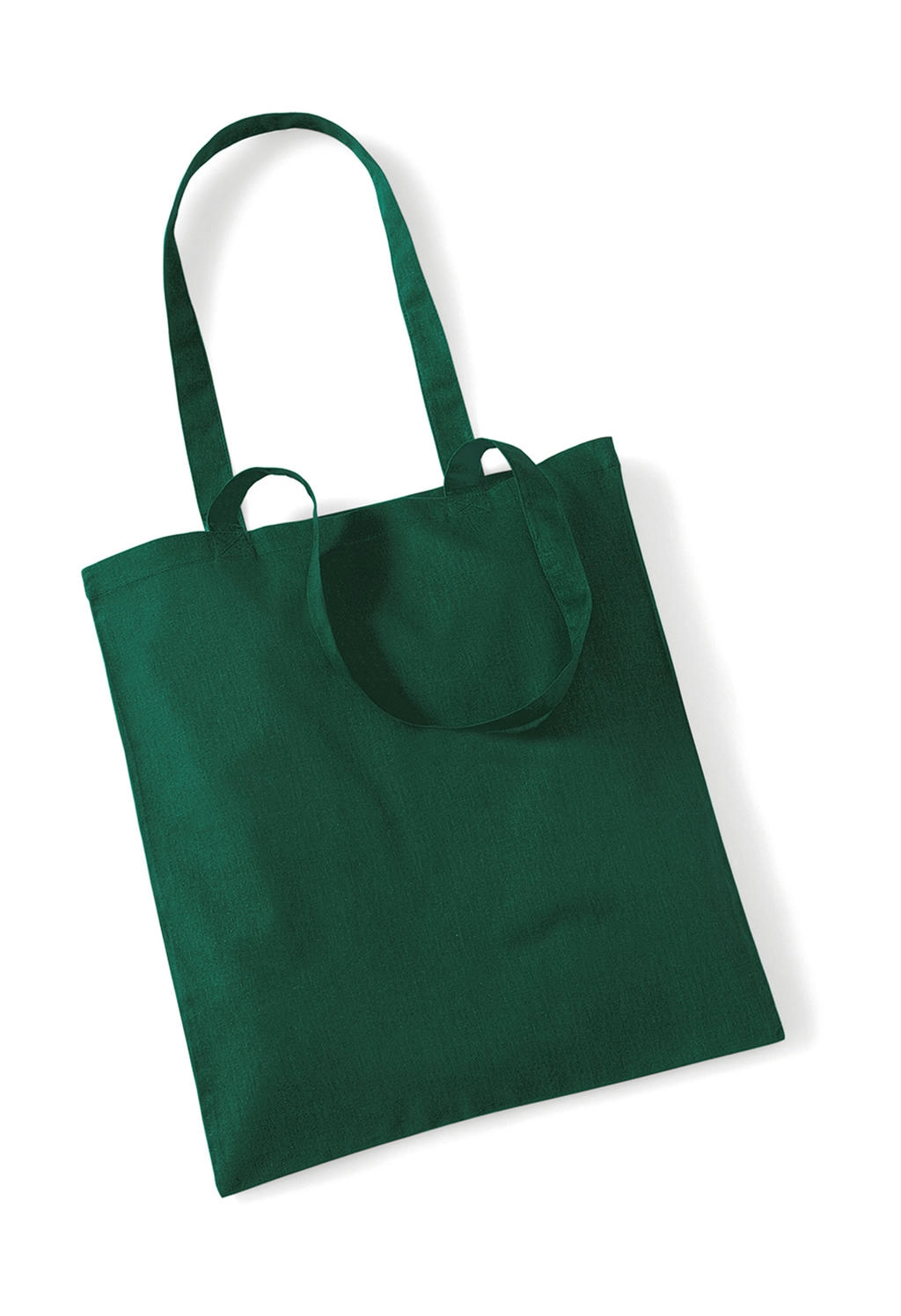Bag for Life - Long Handles zum Besticken und Bedrucken in der Farbe Bottle Green mit Ihren Logo, Schriftzug oder Motiv.