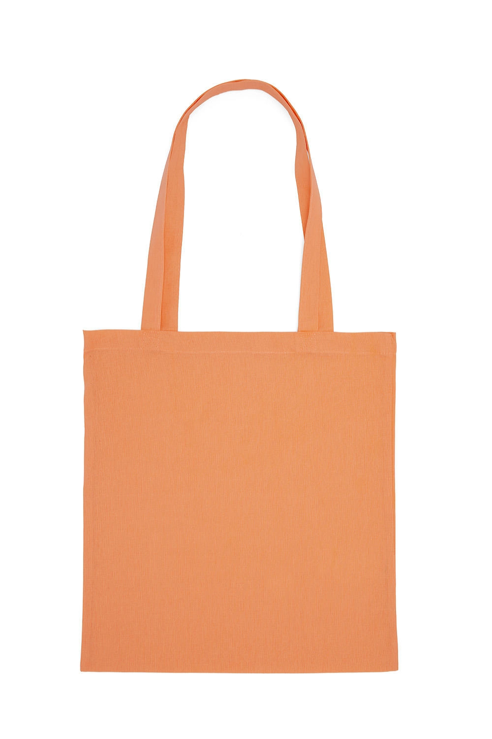 Cotton Bag LH zum Besticken und Bedrucken in der Farbe Cantaloupe mit Ihren Logo, Schriftzug oder Motiv.