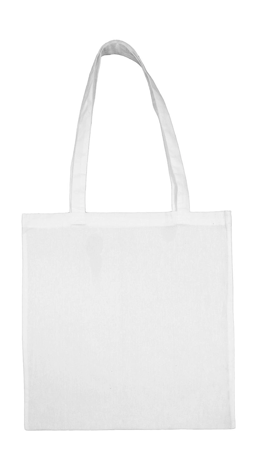 Cotton Bag LH zum Besticken und Bedrucken in der Farbe Snowwhite mit Ihren Logo, Schriftzug oder Motiv.