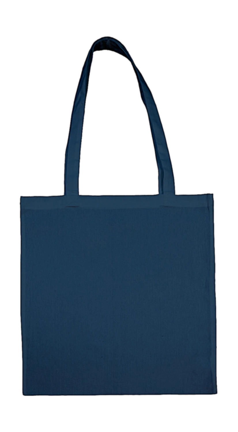 Cotton Bag LH zum Besticken und Bedrucken in der Farbe Indigo Blue mit Ihren Logo, Schriftzug oder Motiv.