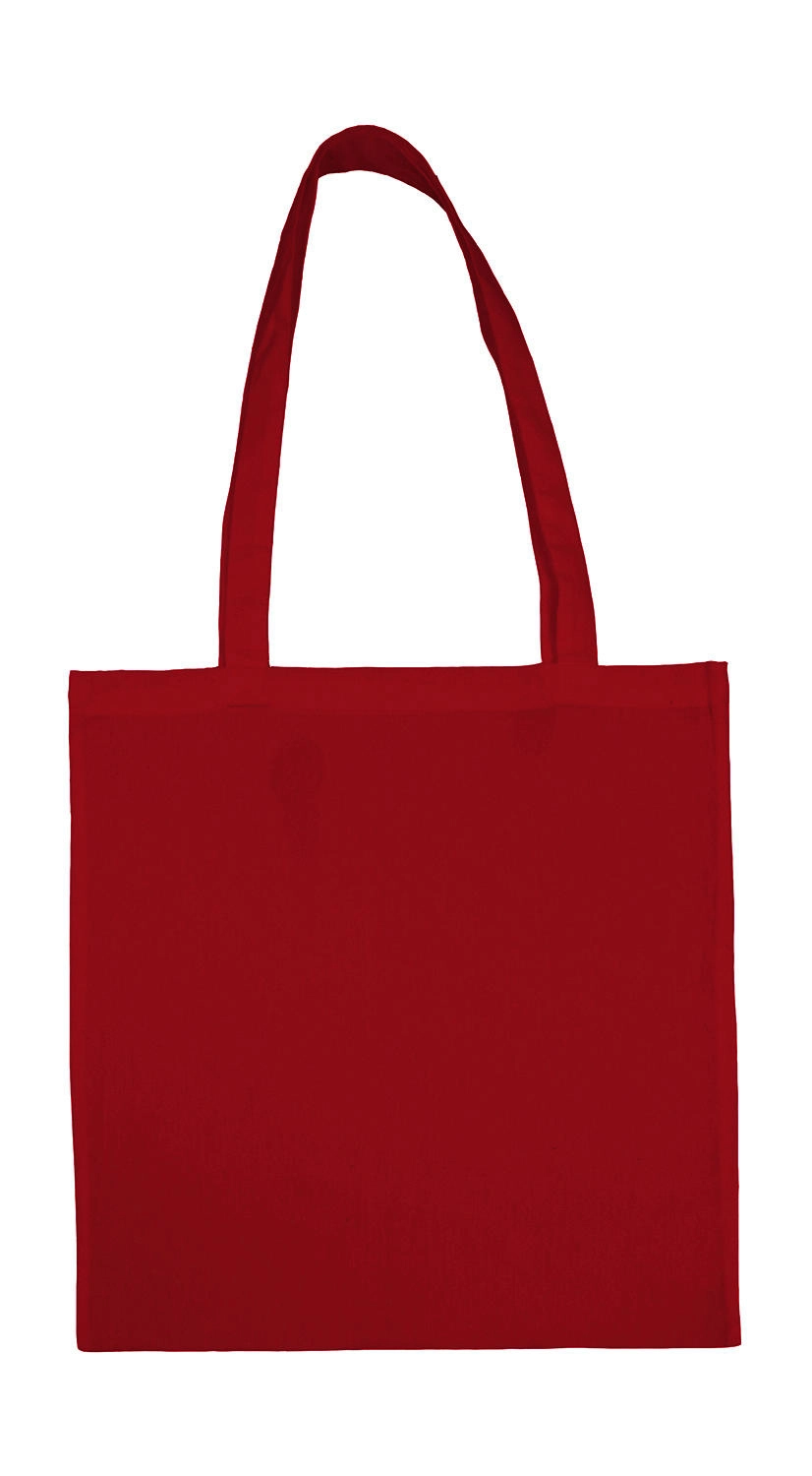 Cotton Bag LH zum Besticken und Bedrucken in der Farbe Red mit Ihren Logo, Schriftzug oder Motiv.