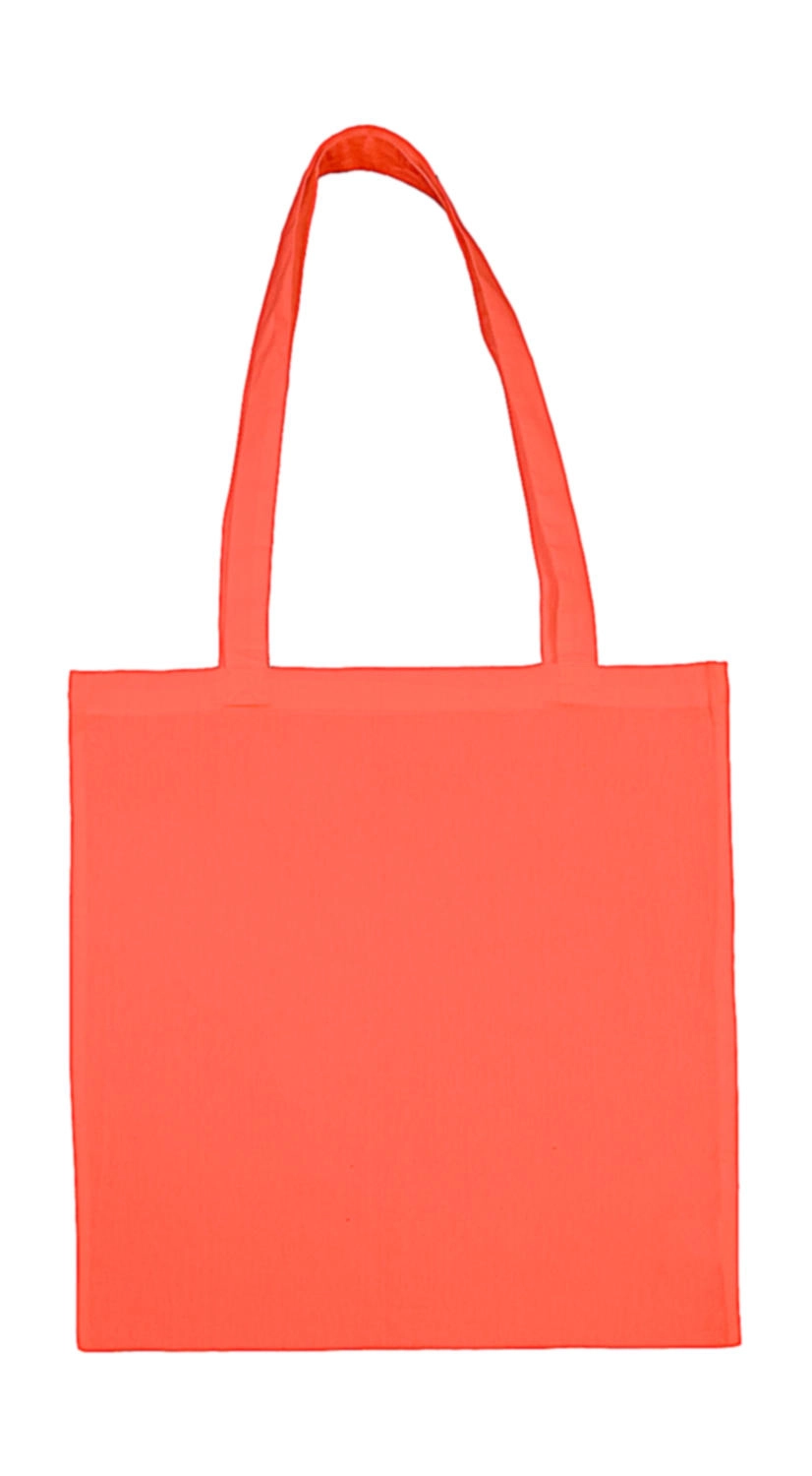 Cotton Bag LH zum Besticken und Bedrucken in der Farbe Peach Echo mit Ihren Logo, Schriftzug oder Motiv.