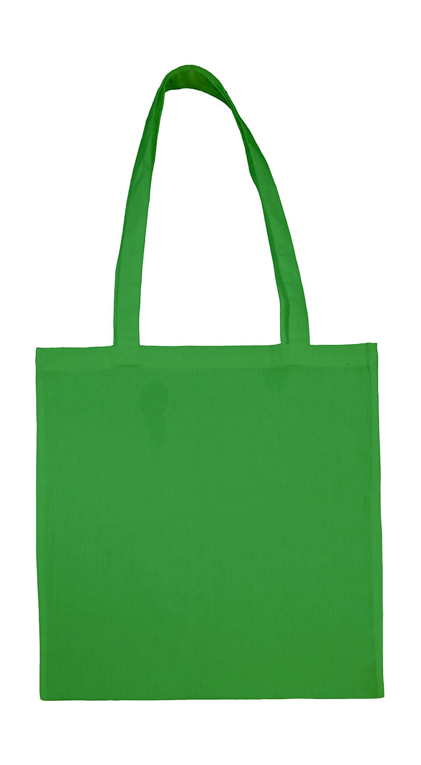 Cotton Bag LH zum Besticken und Bedrucken in der Farbe Peagreen mit Ihren Logo, Schriftzug oder Motiv.