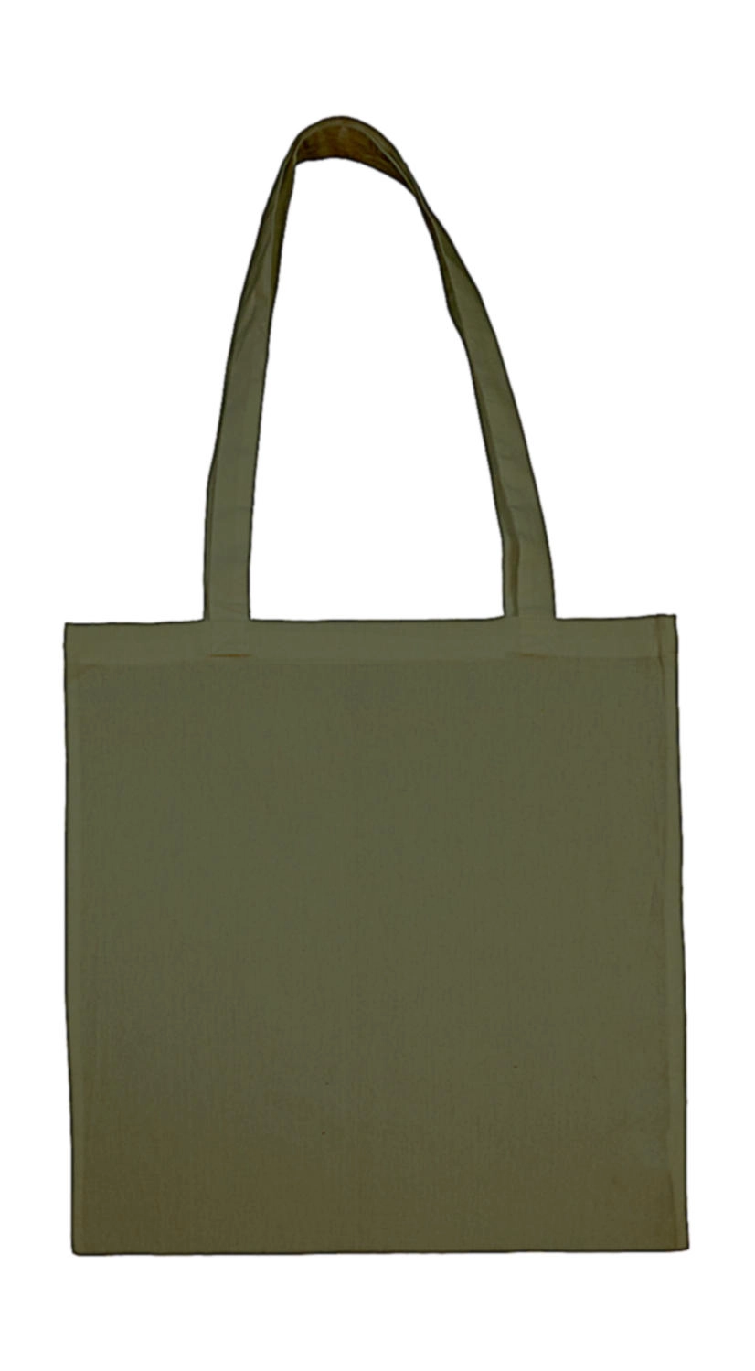 Cotton Bag LH zum Besticken und Bedrucken in der Farbe Military Green mit Ihren Logo, Schriftzug oder Motiv.