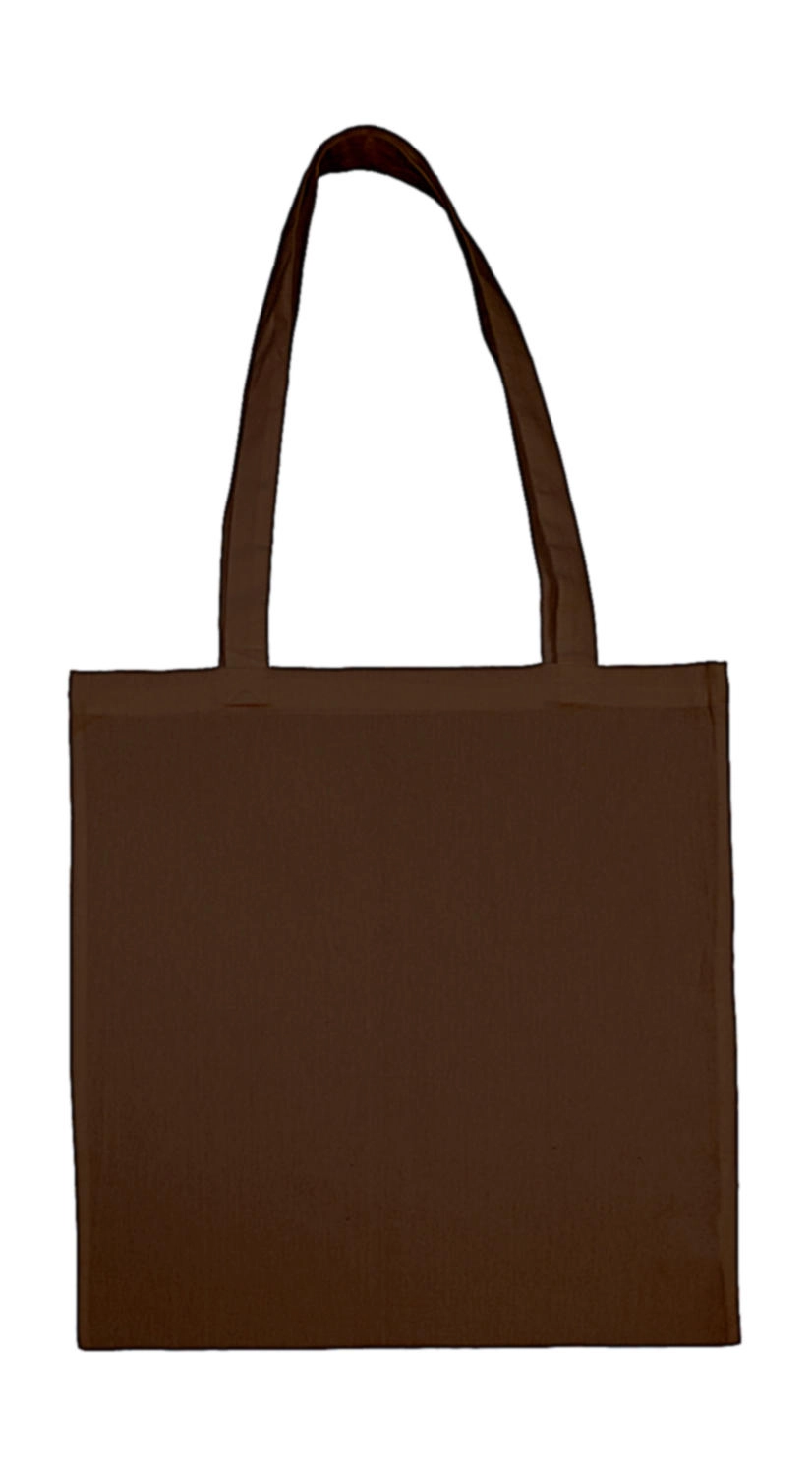 Cotton Bag LH zum Besticken und Bedrucken in der Farbe Brown mit Ihren Logo, Schriftzug oder Motiv.