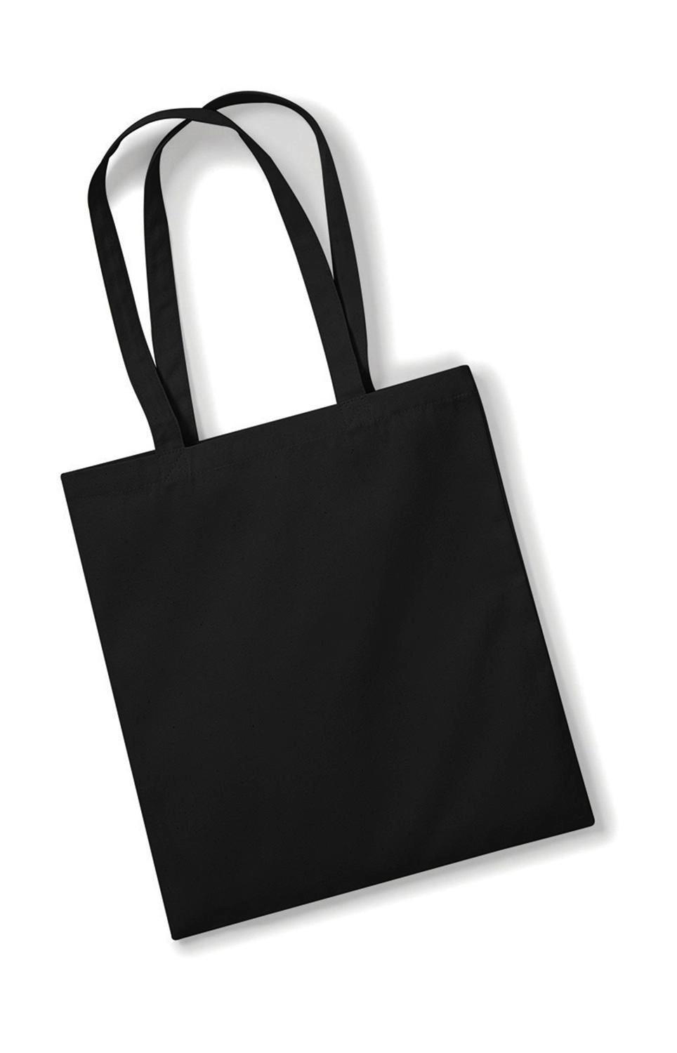 EarthAware™ Organic Bag for Life zum Besticken und Bedrucken in der Farbe Black mit Ihren Logo, Schriftzug oder Motiv.
