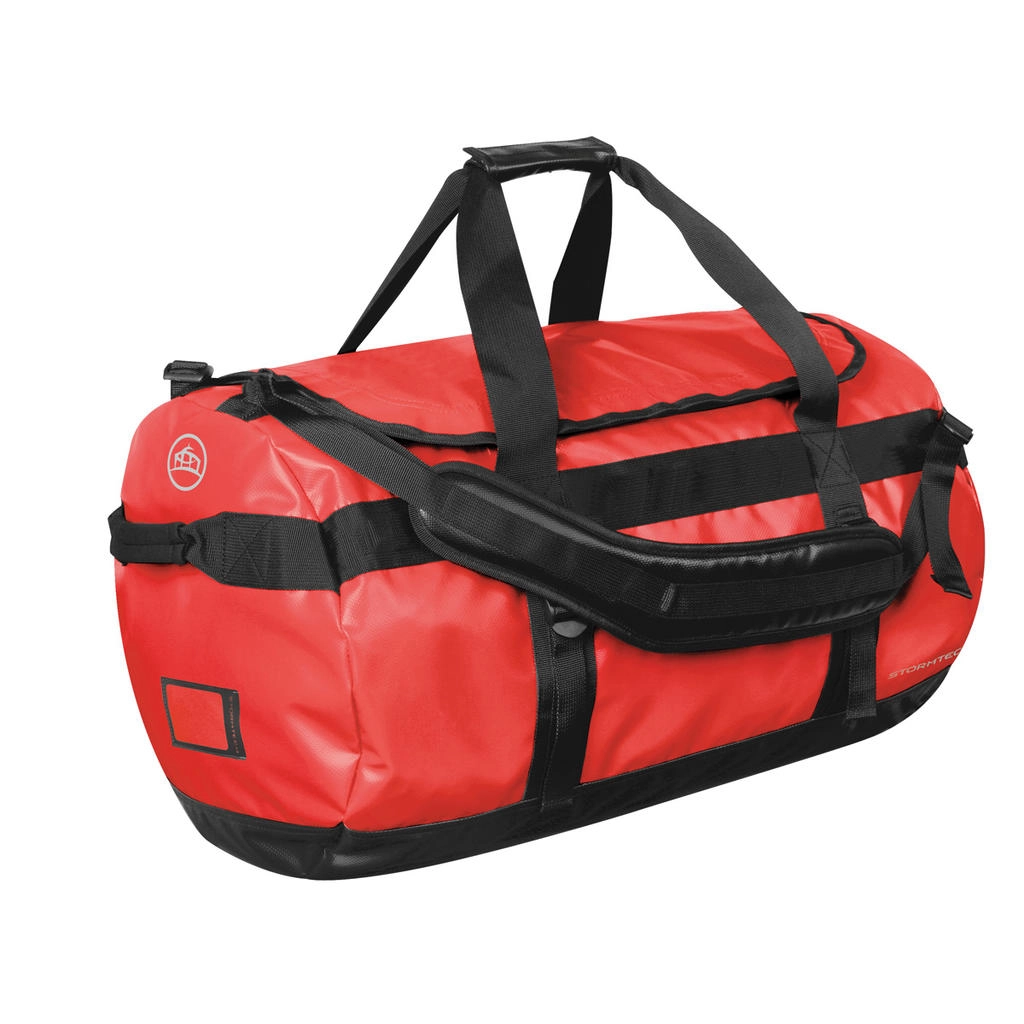 Atlantis W/P Gear Bag (Medium) zum Besticken und Bedrucken in der Farbe Bold Red/Black mit Ihren Logo, Schriftzug oder Motiv.