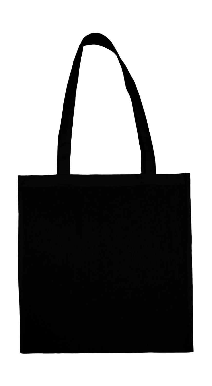 Popular Organic Cotton Shopper LH zum Besticken und Bedrucken in der Farbe Black mit Ihren Logo, Schriftzug oder Motiv.