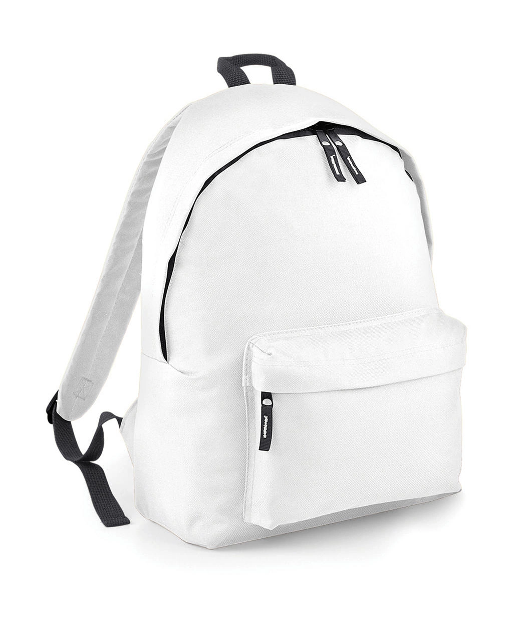Original Fashion Backpack zum Besticken und Bedrucken in der Farbe White/Graphite Grey mit Ihren Logo, Schriftzug oder Motiv.