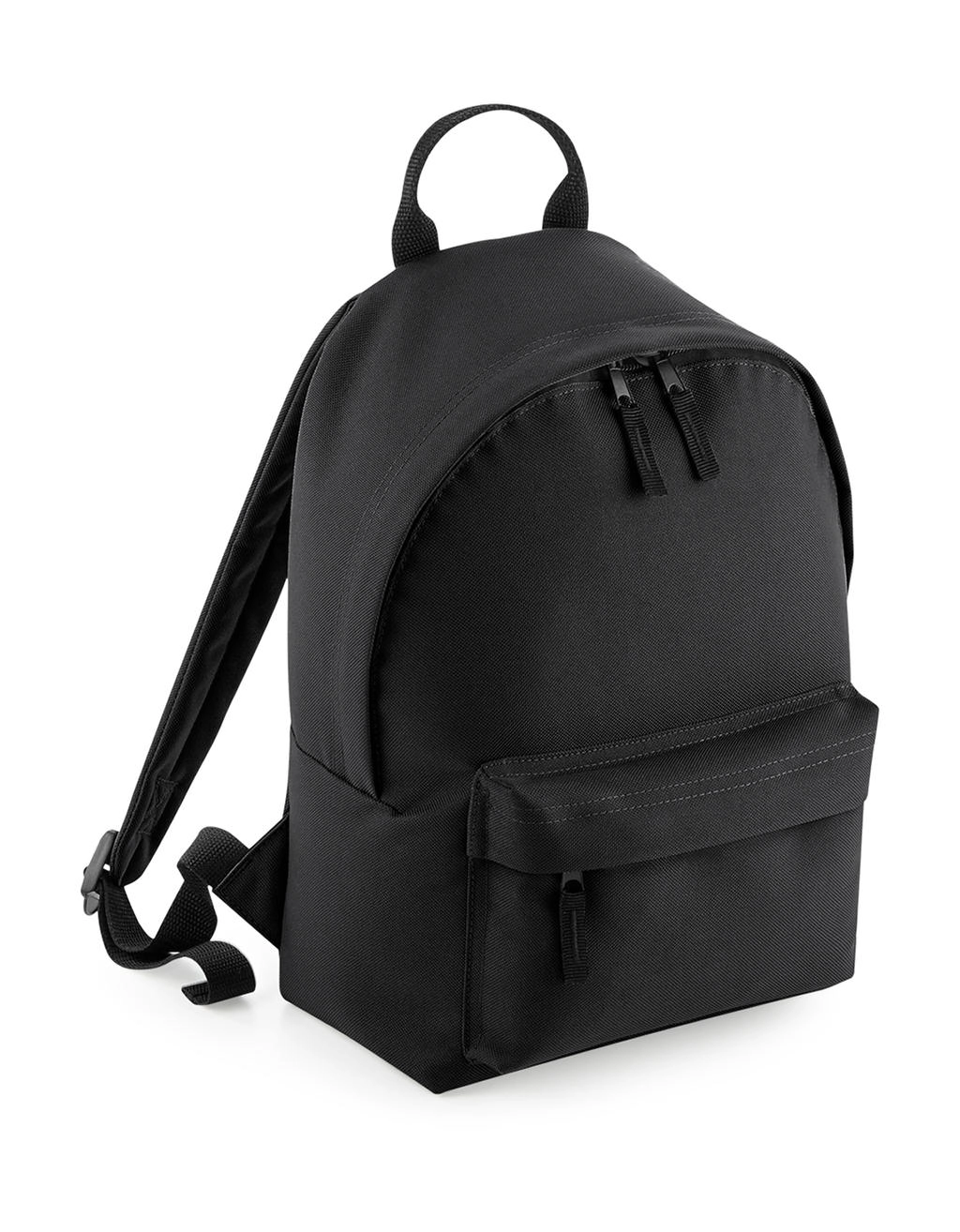 Original Fashion Backpack zum Besticken und Bedrucken in der Farbe Black/Black mit Ihren Logo, Schriftzug oder Motiv.