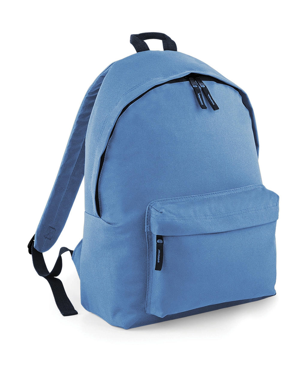 Original Fashion Backpack zum Besticken und Bedrucken in der Farbe Sky Blue/French Navy mit Ihren Logo, Schriftzug oder Motiv.