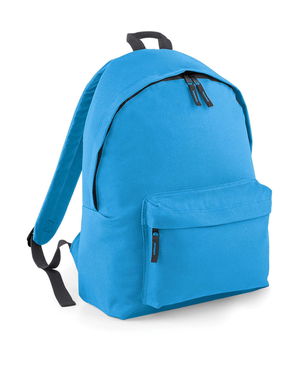 Original Fashion Backpack zum Besticken und Bedrucken in der Farbe Surf Blue/Graphite Grey mit Ihren Logo, Schriftzug oder Motiv.
