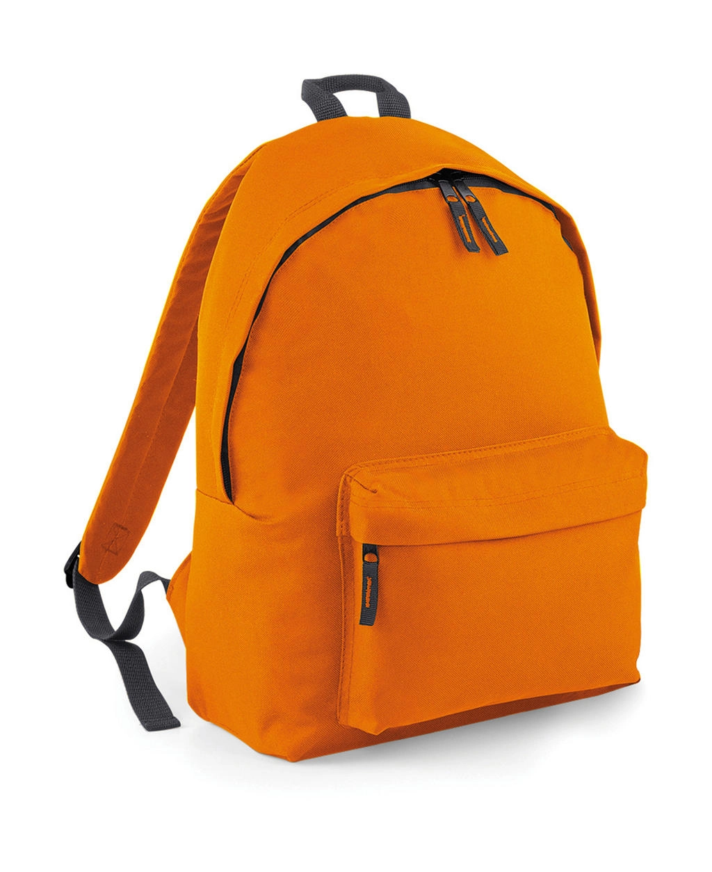 Original Fashion Backpack zum Besticken und Bedrucken in der Farbe Orange/Graphite Grey mit Ihren Logo, Schriftzug oder Motiv.