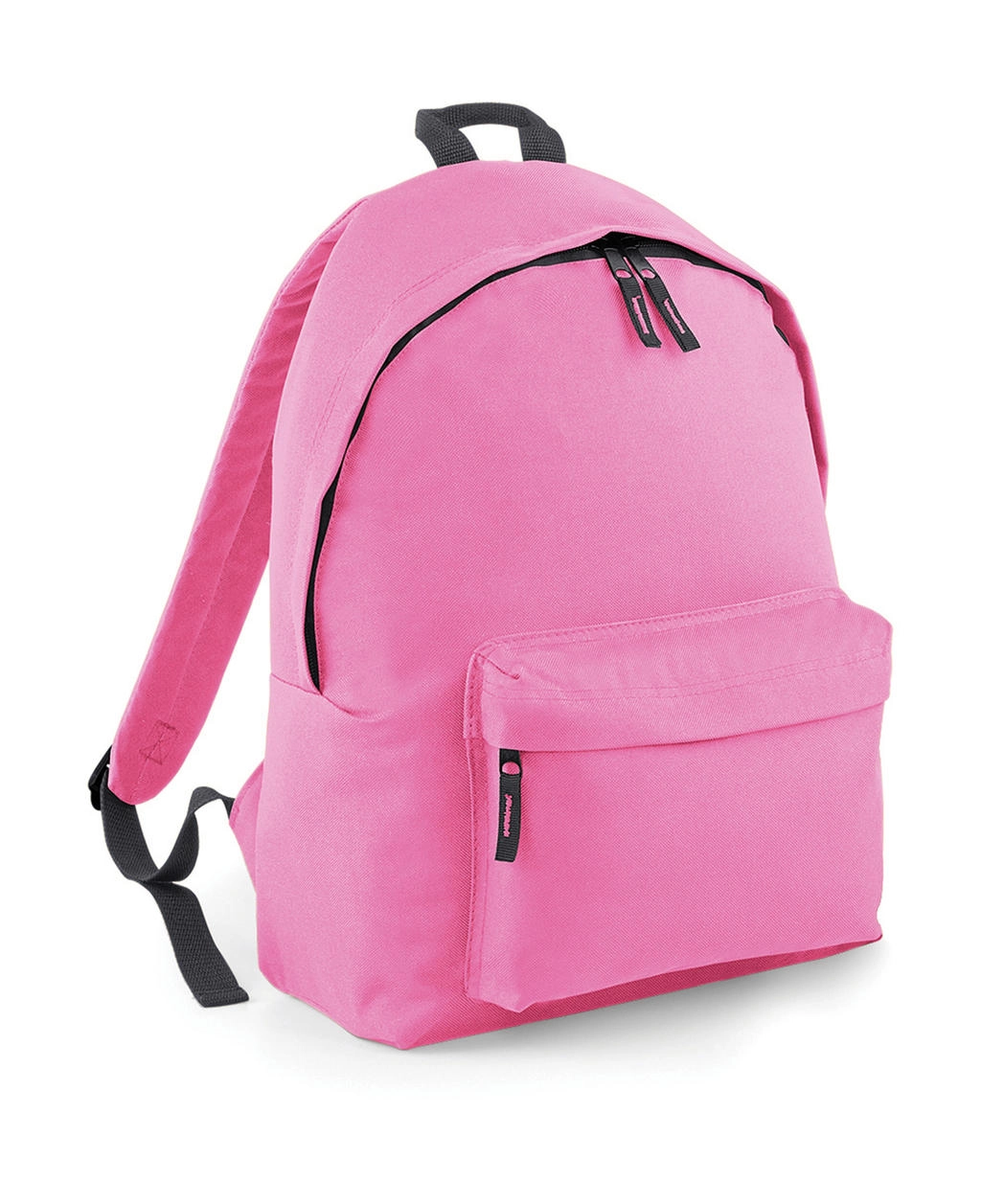 Original Fashion Backpack zum Besticken und Bedrucken in der Farbe Classic Pink/Graphite Grey mit Ihren Logo, Schriftzug oder Motiv.