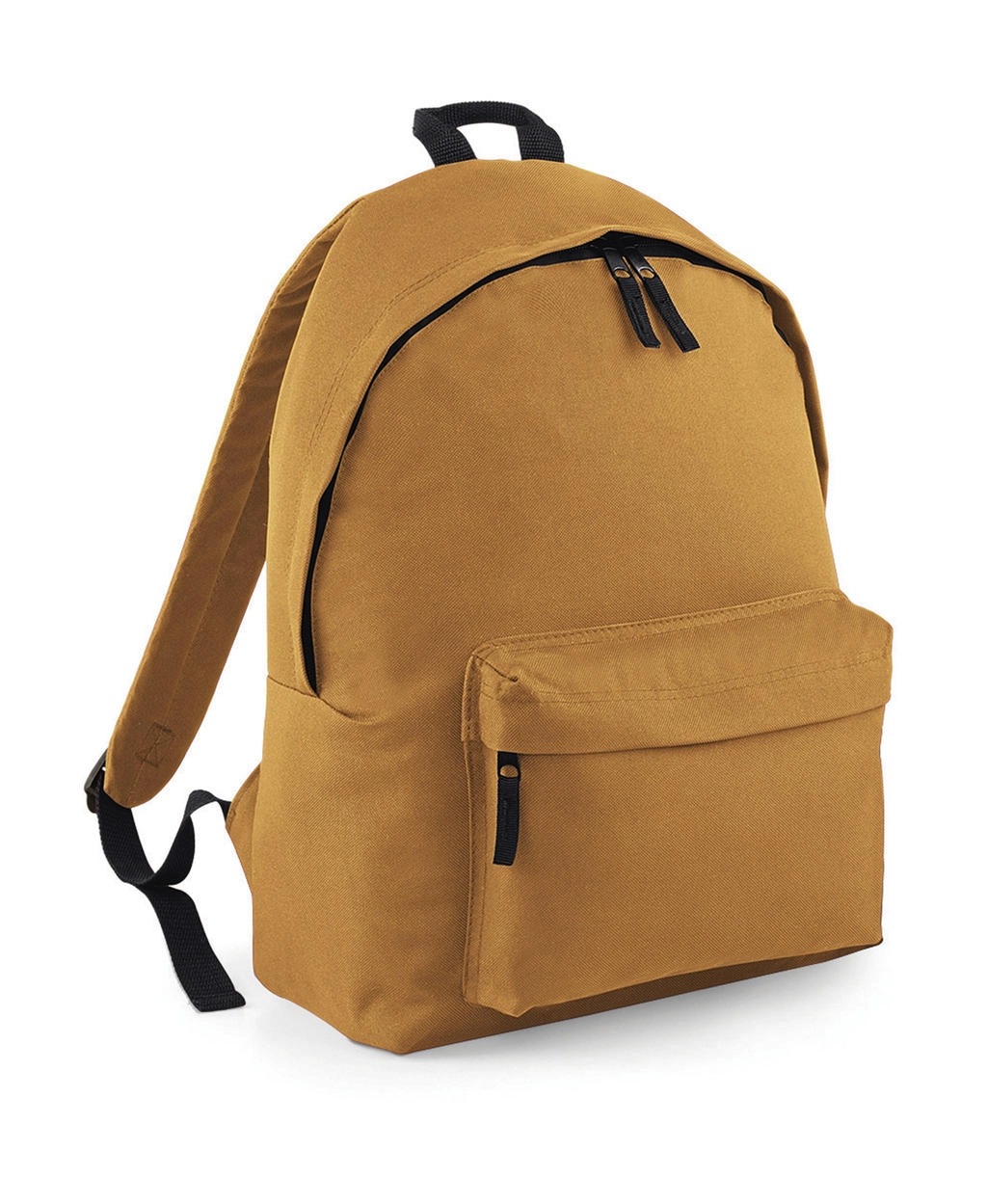 Original Fashion Backpack zum Besticken und Bedrucken in der Farbe Caramel mit Ihren Logo, Schriftzug oder Motiv.