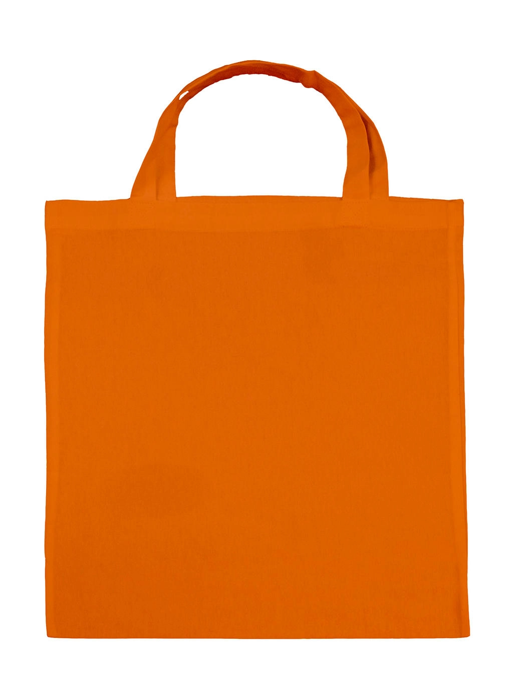 Cotton Shopper SH zum Besticken und Bedrucken in der Farbe Tangerine mit Ihren Logo, Schriftzug oder Motiv.