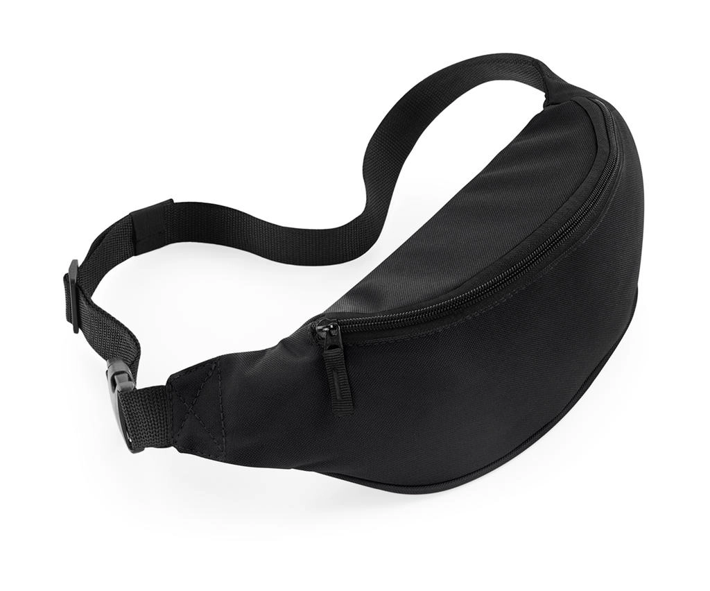 Belt Bag zum Besticken und Bedrucken in der Farbe Black mit Ihren Logo, Schriftzug oder Motiv.