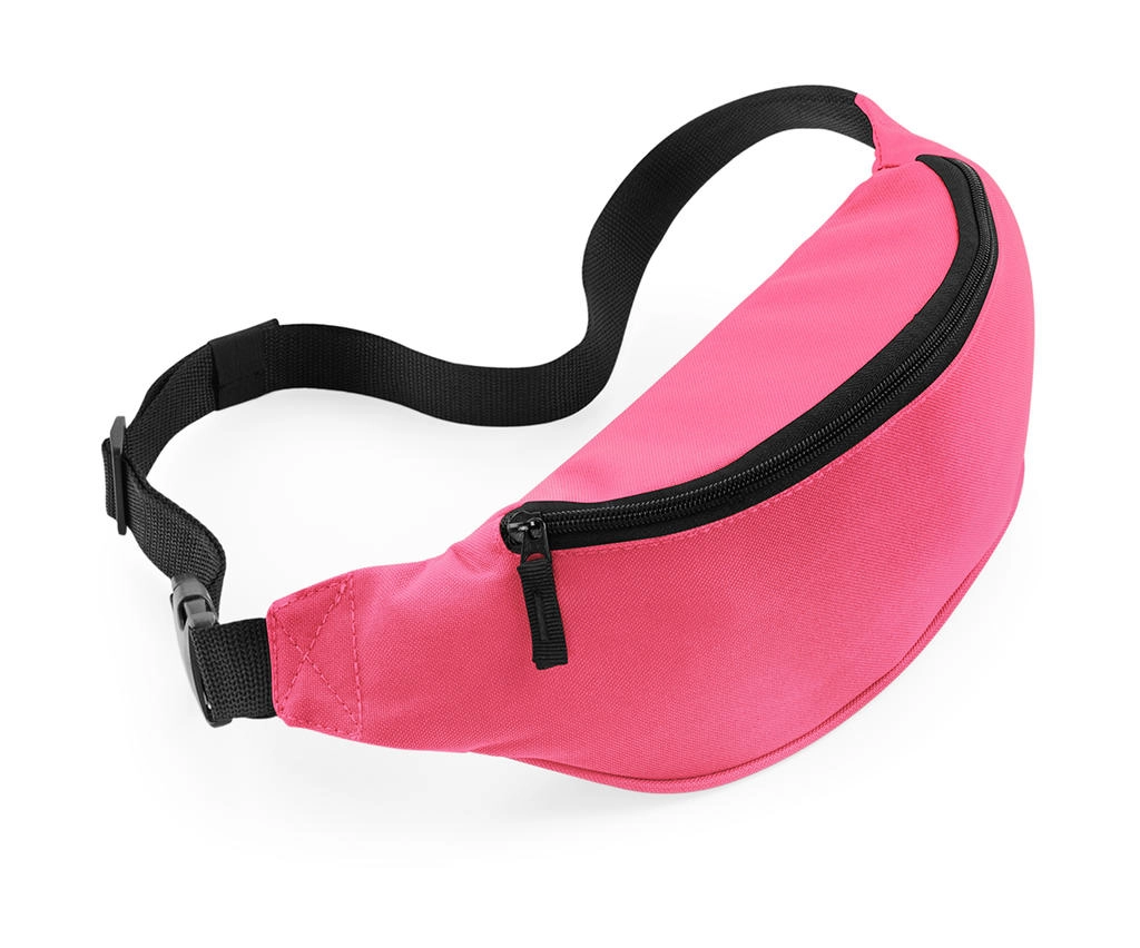 Belt Bag zum Besticken und Bedrucken in der Farbe True Pink mit Ihren Logo, Schriftzug oder Motiv.