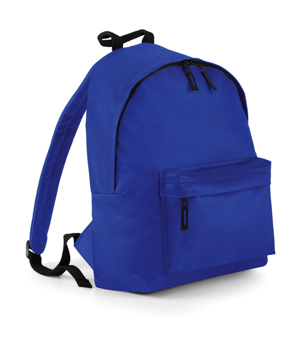 Junior Fashion Backpack zum Besticken und Bedrucken in der Farbe Bright Royal mit Ihren Logo, Schriftzug oder Motiv.
