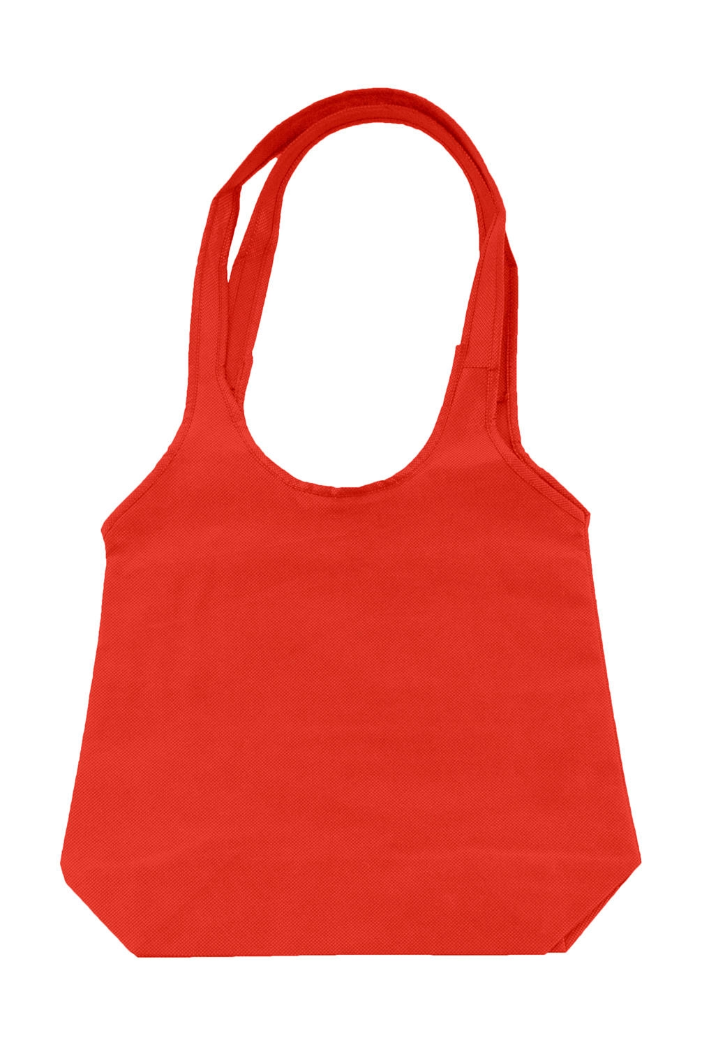 Fashion Shopper zum Besticken und Bedrucken in der Farbe Red mit Ihren Logo, Schriftzug oder Motiv.