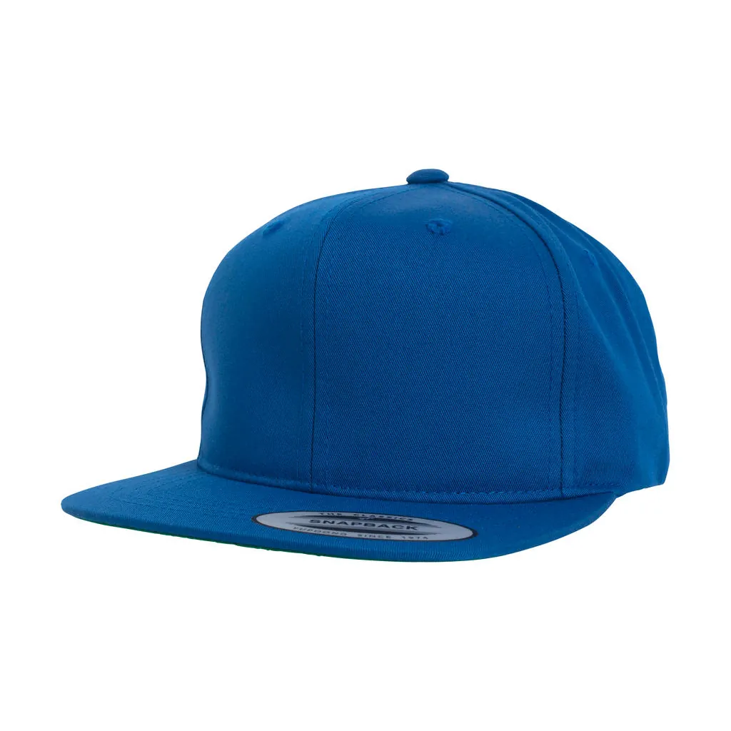Pro-Style Twill Snapback Youth Cap zum Besticken und Bedrucken in der Farbe Royal mit Ihren Logo, Schriftzug oder Motiv.