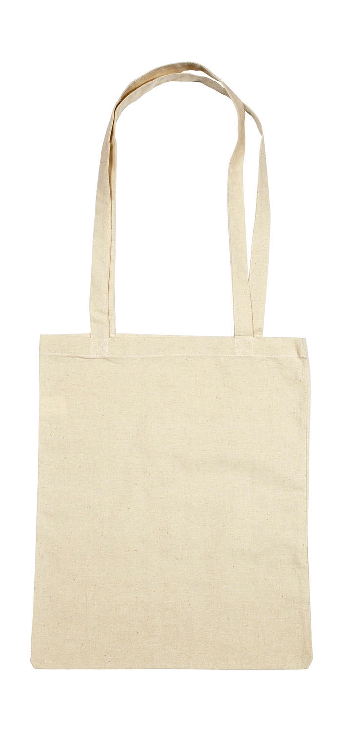 Guildford Cotton Shopper/Tote Shoulder Bag zum Besticken und Bedrucken in der Farbe Natural mit Ihren Logo, Schriftzug oder Motiv.