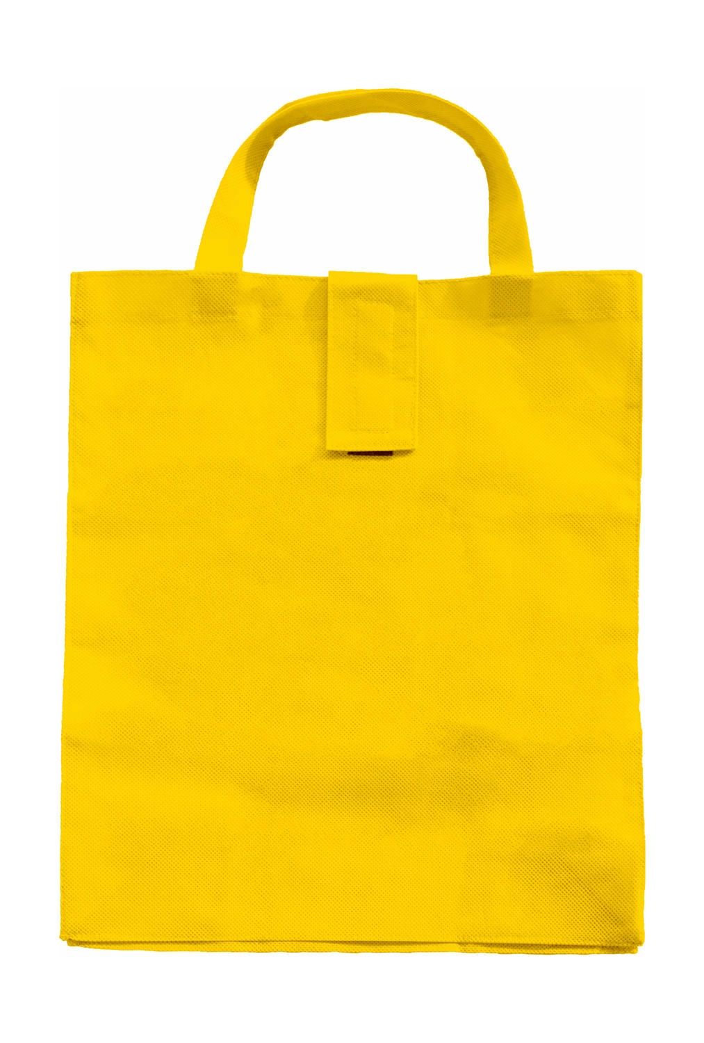 Folding Shopper SH zum Besticken und Bedrucken in der Farbe Yellow mit Ihren Logo, Schriftzug oder Motiv.