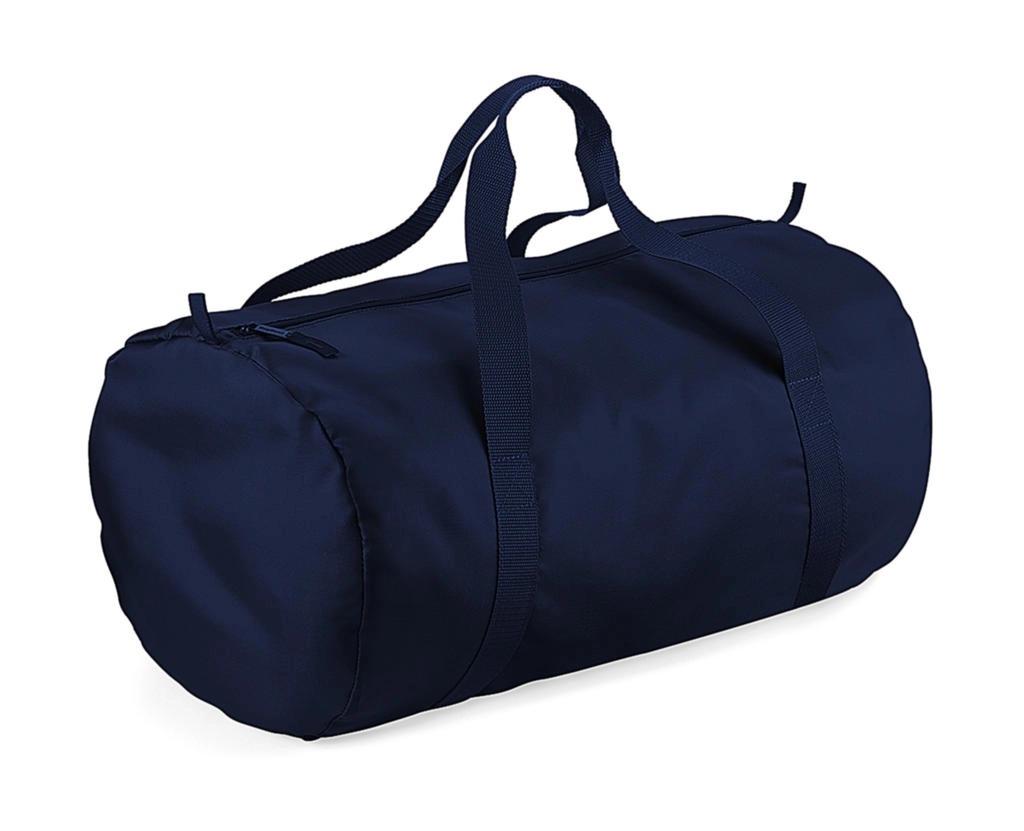 Packaway Barrel Bag zum Besticken und Bedrucken in der Farbe French Navy/French Navy mit Ihren Logo, Schriftzug oder Motiv.