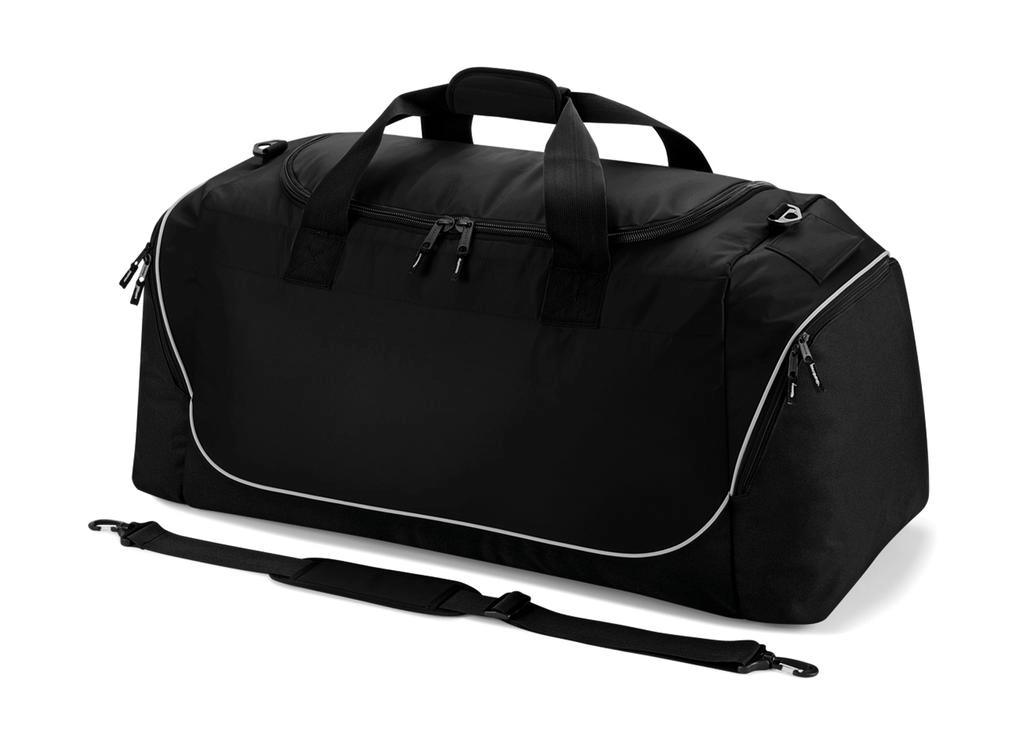 Jumbo Kit Bag zum Besticken und Bedrucken in der Farbe Black/Light Grey mit Ihren Logo, Schriftzug oder Motiv.