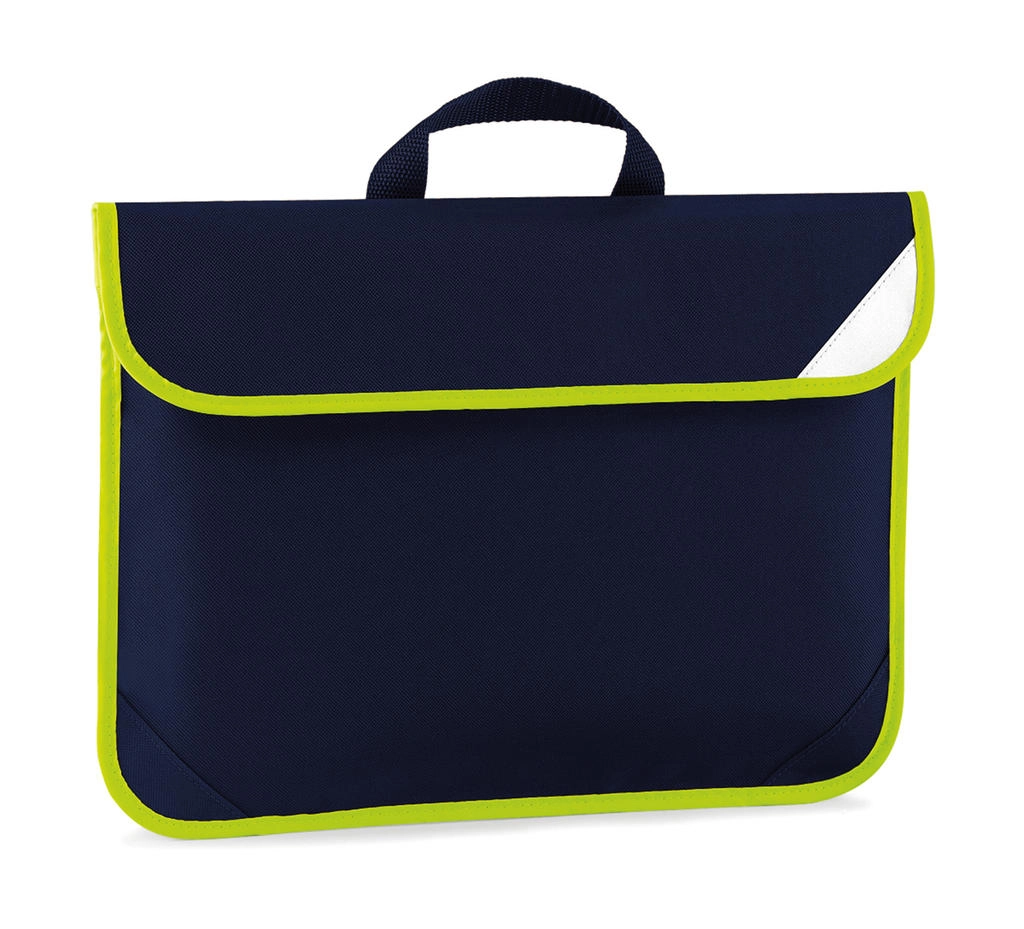 Enhanced-Viz Book Bag zum Besticken und Bedrucken in der Farbe French Navy mit Ihren Logo, Schriftzug oder Motiv.