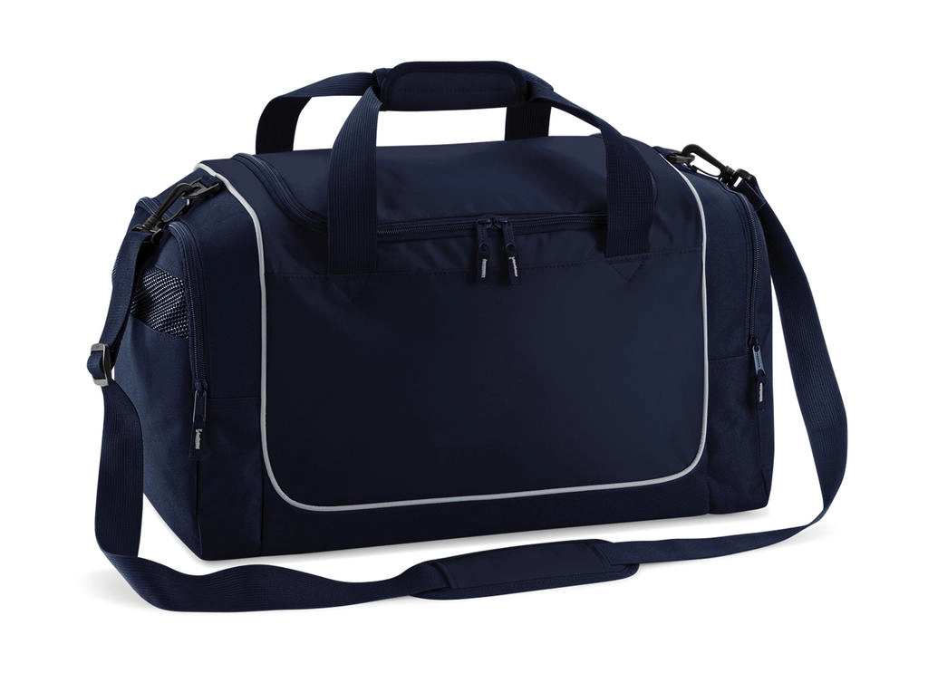 Locker Bag zum Besticken und Bedrucken in der Farbe French Navy/Light Grey mit Ihren Logo, Schriftzug oder Motiv.
