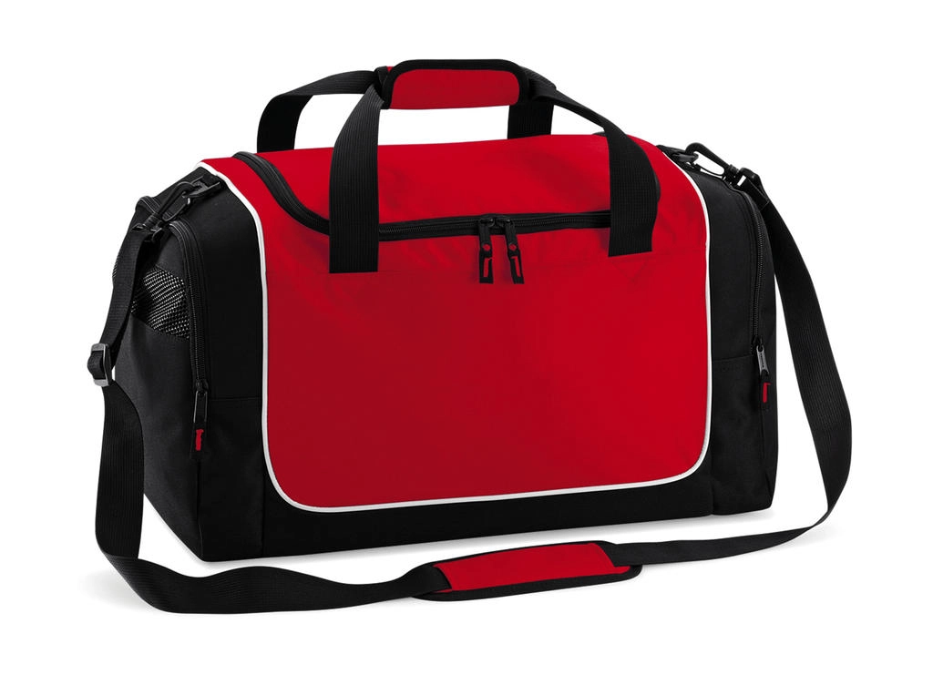 Locker Bag zum Besticken und Bedrucken in der Farbe Classic Red/Black/White mit Ihren Logo, Schriftzug oder Motiv.