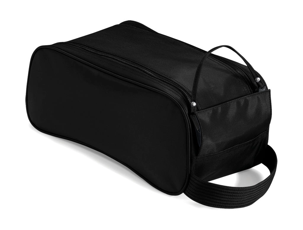 Shoe Bag zum Besticken und Bedrucken in der Farbe Black mit Ihren Logo, Schriftzug oder Motiv.